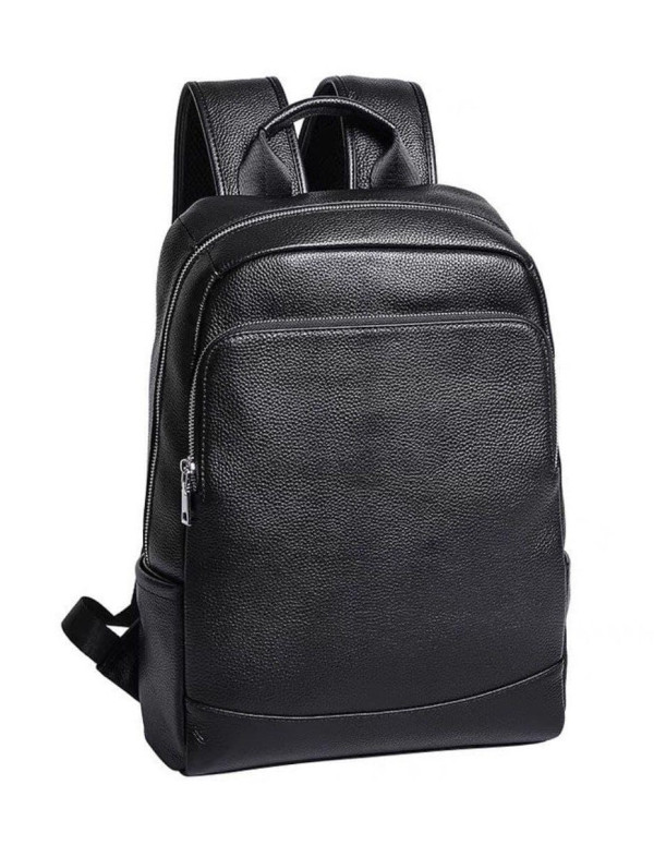 Рюкзак чоловічий шкіряний Amalfi, чорний