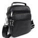 Чоловіча сумка-барсетка шкіряна Catani, чорна
