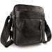 Чоловіча шкіряна сумка через плече Nola, чорна