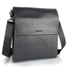 Чоловічий шкіряний месенджер Sondrio,чорний