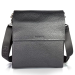 Чоловічий шкіряний месенджер Sondrio,чорний