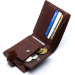 Чоловічий портмоне з натуральної шкіри ST Leather B104 Коричневий