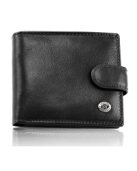 Стильне шкіряне портмоне ST Leather В 103 Чорний