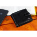 Стильне шкіряне портмоне ST Leather В 103 Чорний