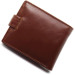 Коричневе чоловіче портмоне з натуральної шкіри з фіксацією ST Leather ST103