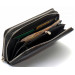 Чорний чоловічий гаманець-клатч на дві блискавки з натуральної шкіри Marco Coverna MC-801