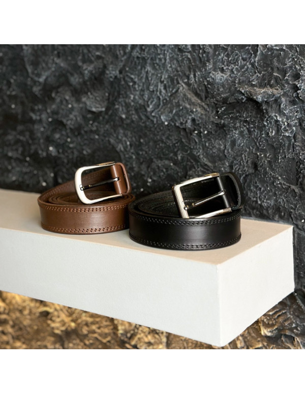 Чоловічий шкіряний ремінь