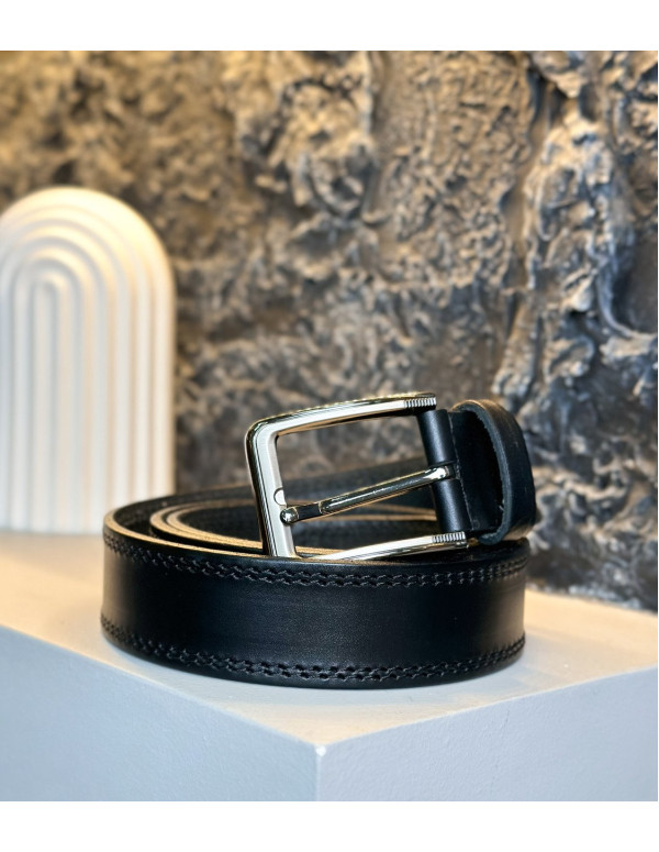 Чоловічий шкіряний ремінь