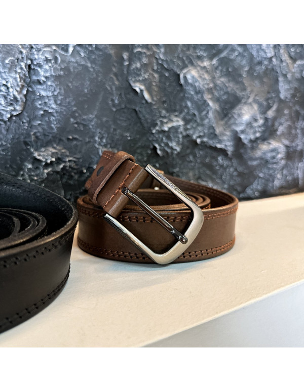 Чоловічий шкіряний ремінь