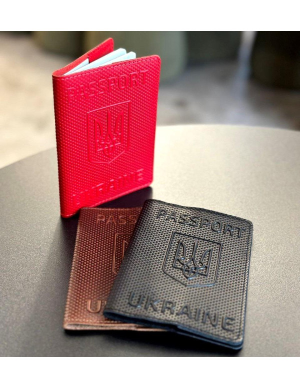 Стильні шкіряні обкладинки для паспорта