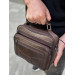 Чоловіча шкіряна сумка барсетка Modica, коричнева