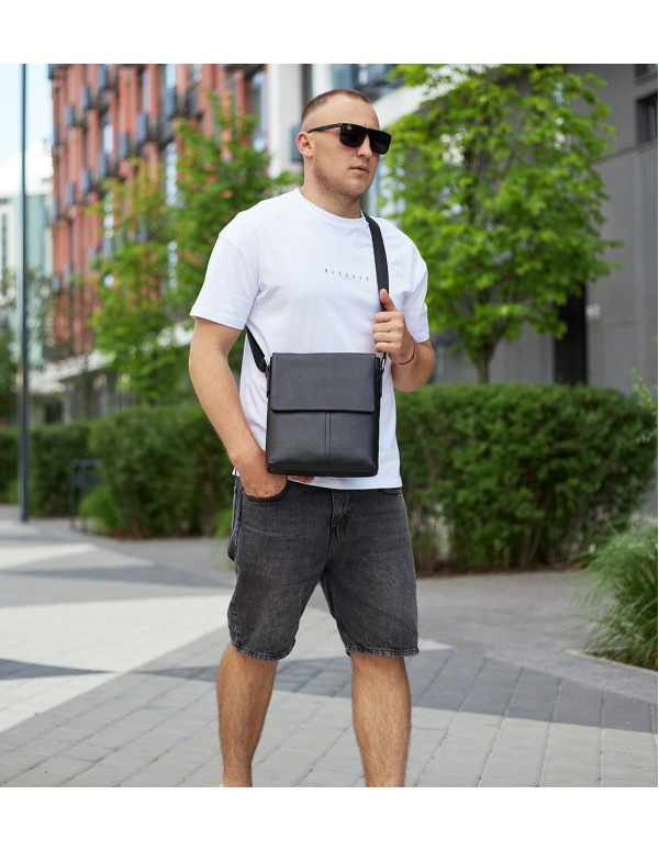 Чоловіча сумка планшет Classic bag, чорна