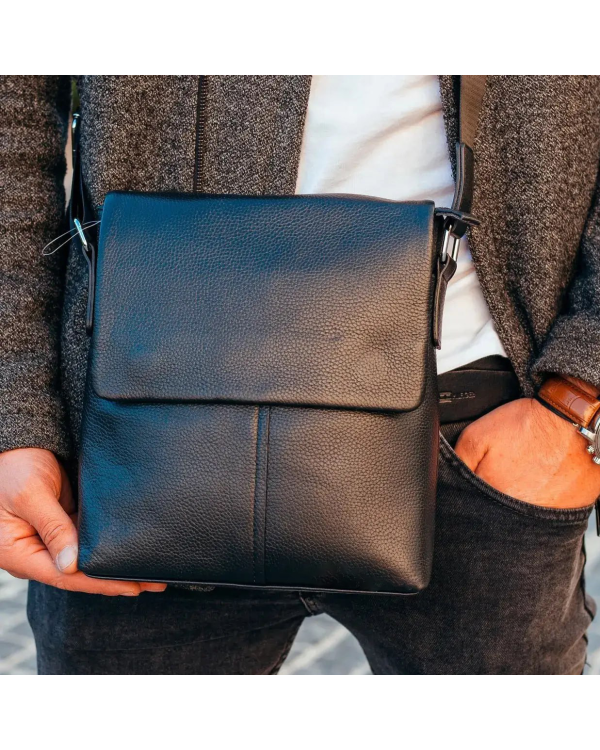 Чоловіча сумка планшет Classic bag, чорна
