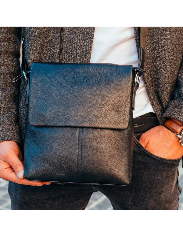 Чоловіча сумка планшет Classic bag, чорна