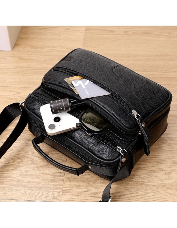 Чоловіча барсетка з ручкою Modica, чорна