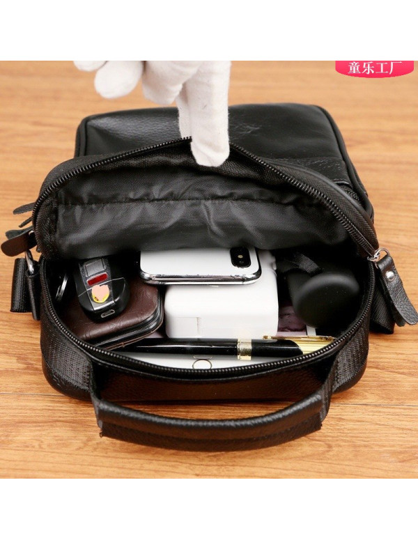 Чоловіча барсетка через плече Dalmin, чорна