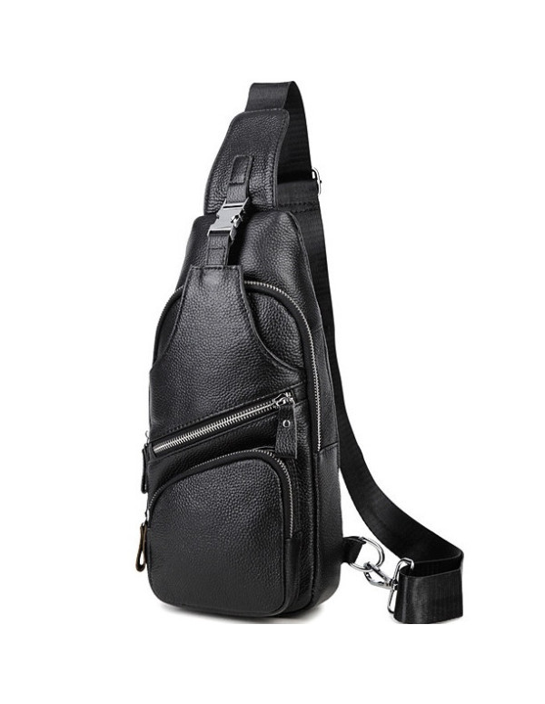 Сумка-слінг чоловіча Foli, чорна