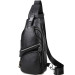 Сумка-слінг чоловіча Foli, чорна