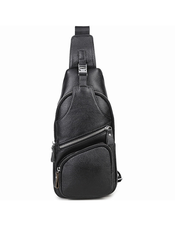 Сумка-слінг чоловіча Foli, чорна