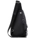 Сумка-слінг чоловіча на одне плече Olbia, чорна