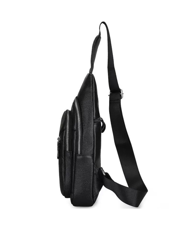 Чоловічий слінг через плече Merano, чорний