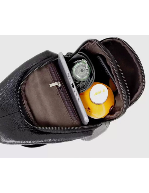 Чоловічий слінг через плече Merano, чорний