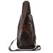 Сумка-слінг чоловіча Tonto,коричнева