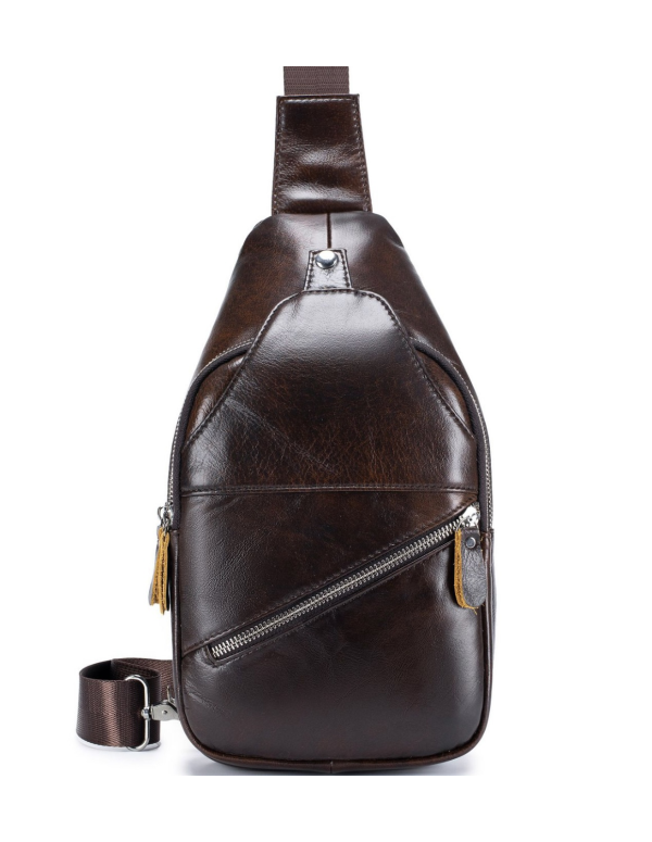 Сумка-слінг чоловіча Tonto,коричнева