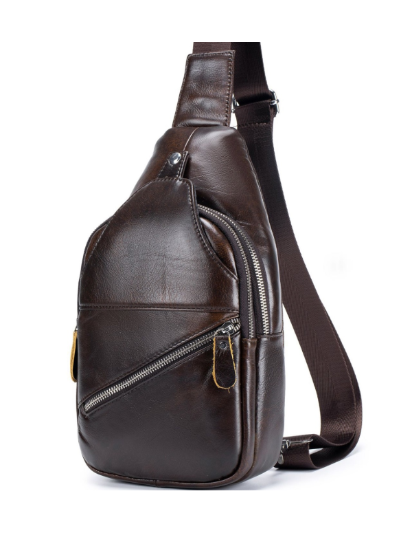 Сумка-слінг чоловіча Tonto,коричнева