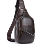 Сумка-слінг чоловіча Tonto,коричнева