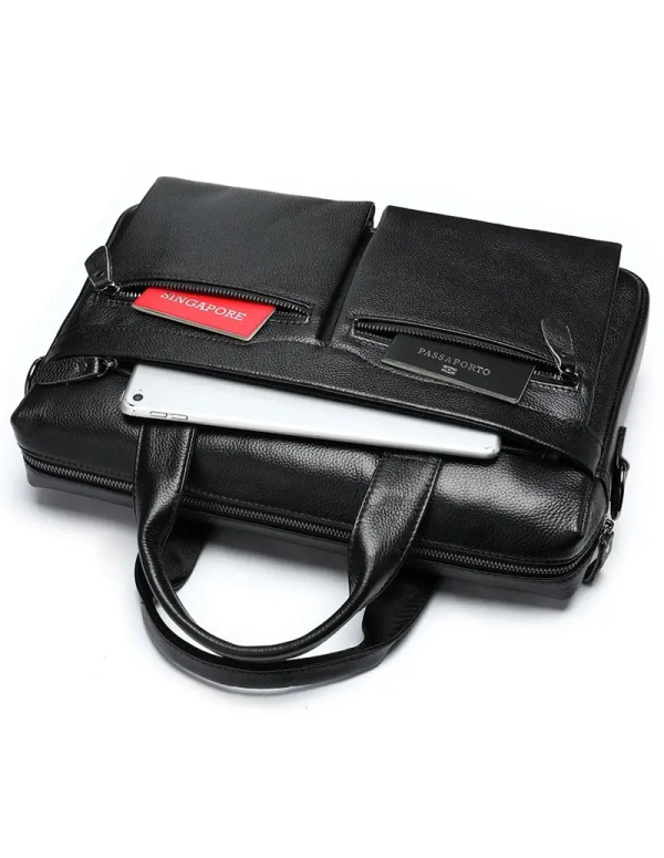 Чоловіча сумка для офіса Carbonia, чорна