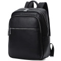 Чоловічий шкіряний рюкзак для поїздок Prado,чорний