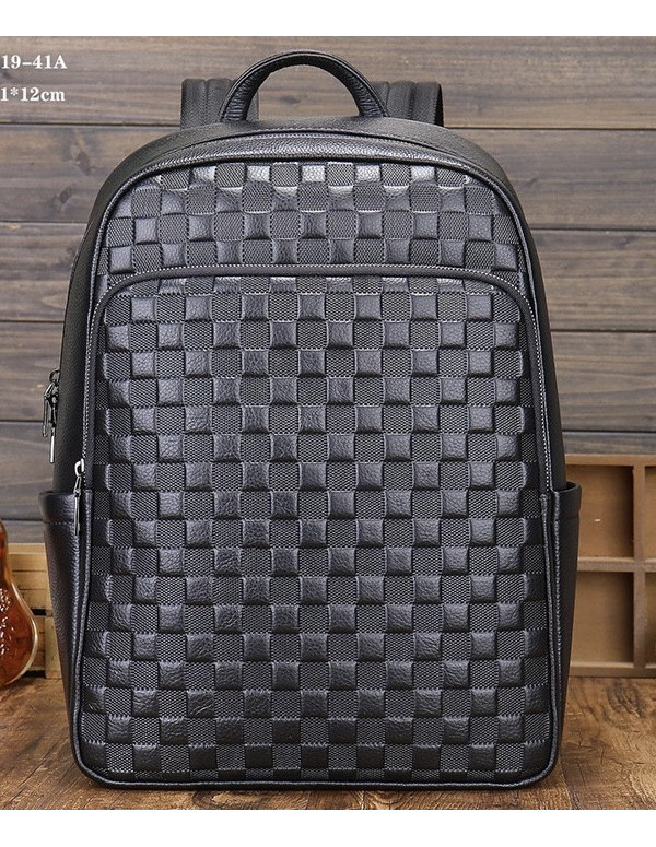 Рюкзак чоловічий шкіряний Tarvino,чорний