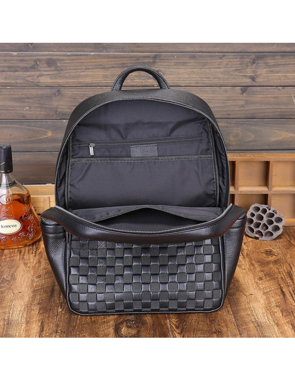 Рюкзак чоловічий шкіряний Tarvino,чорний