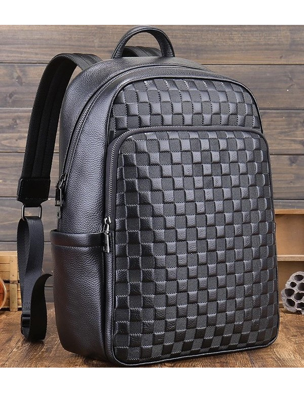 Рюкзак чоловічий шкіряний Tarvino,чорний