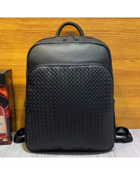 Рюкзак чоловічий з натуральної шкіри Maratea, чорний