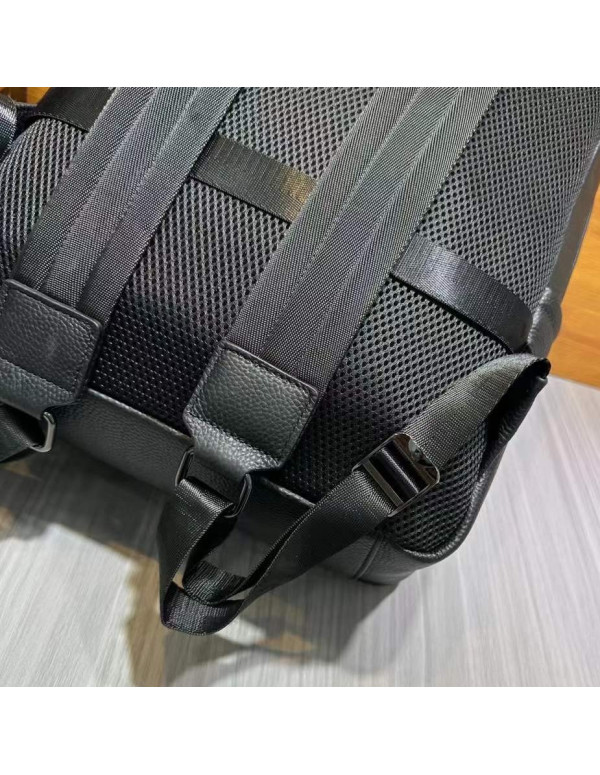 Рюкзак чоловічий з натуральної шкіри Maratea, чорний