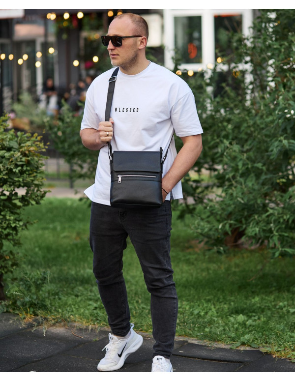 Чоловіча барсетка Cassino, чорна