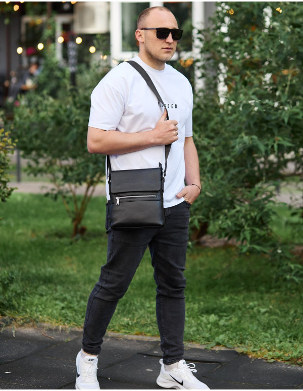 Чоловіча барсетка Cassino, чорна