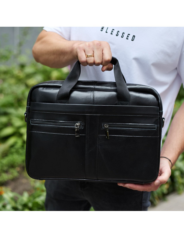 Чоловічий портфель для ноутбука Neironix, чорний