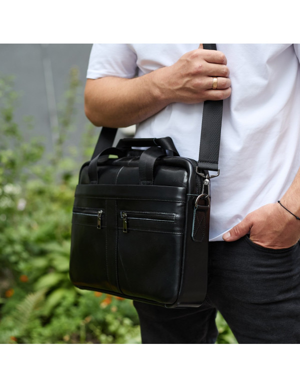 Чоловічий портфель для ноутбука Neironix, чорний
