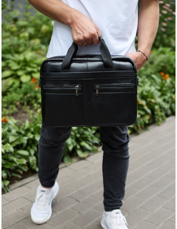 Чоловічий портфель для ноутбука Neironix, чорний