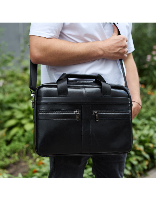Чоловічий портфель для ноутбука Neironix, чорний