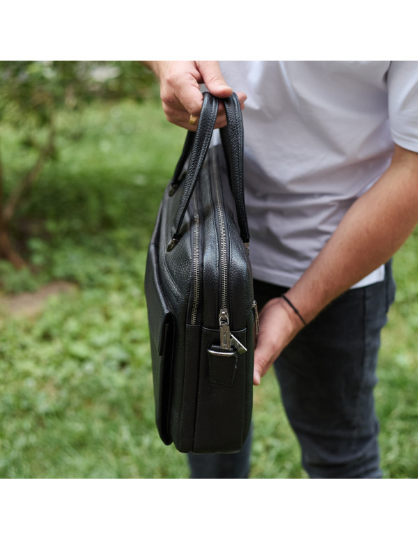 Портфель чоловічий офісний Oliv, чорний