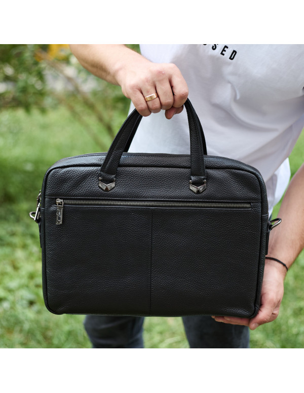 Портфель чоловічий офісний Oliv, чорний