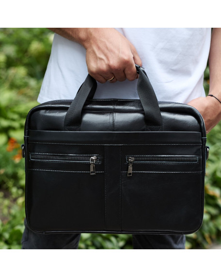 Чоловічий портфель для ноутбука Neironix, чорний