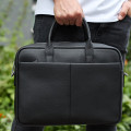 Чоловічий портфель на плече Eron, чорний