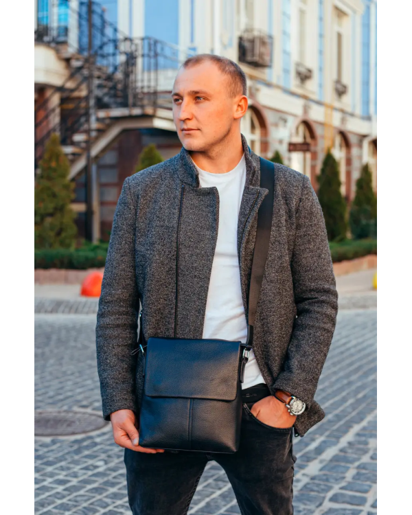 Чоловіча сумка планшет Classic bag, чорна