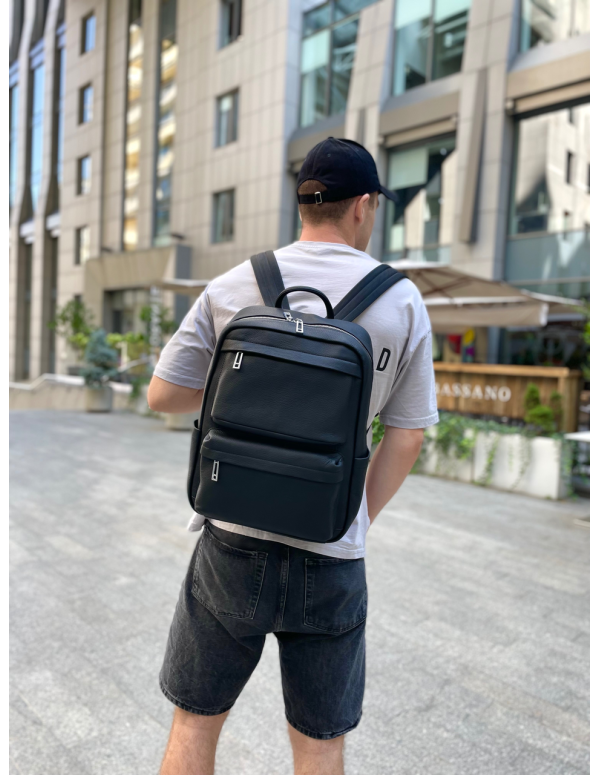 Чоловічий рюкзак для ноутбука та поїздок Luna, чорна