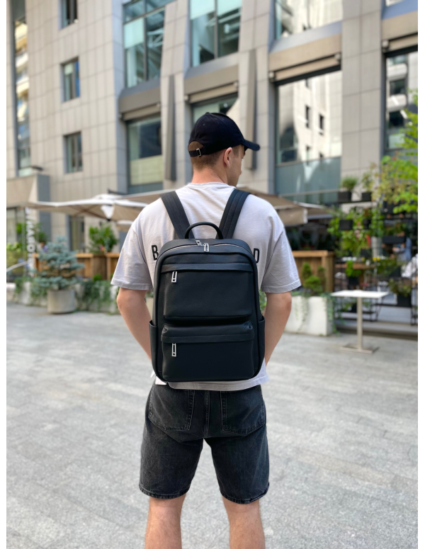 Чоловічий рюкзак для ноутбука та поїздок Luna, чорна